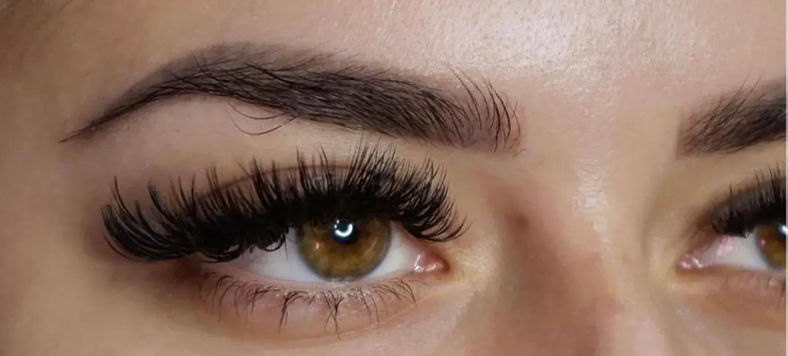 Brows & Lashes — before